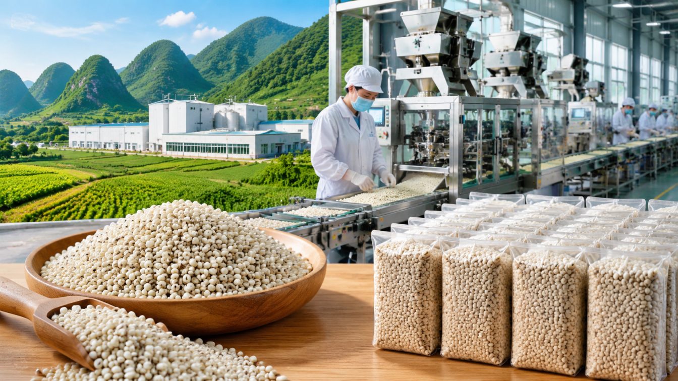 嵩明县为薏仁米采购提供产地直供